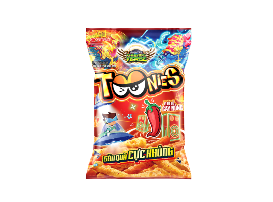 SNACK TOONIES VỊ CAY NỒNG 60G