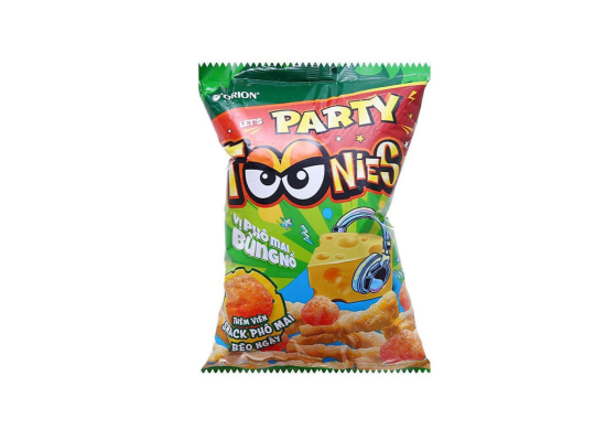 SNACK TOONIES VỊ PHÔ MAI 60G
