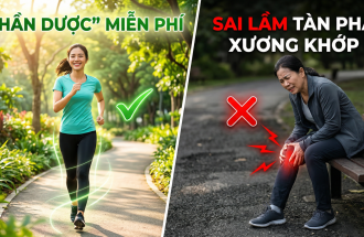 ĐI BỘ MỖI NGÀY: "THẦN DƯỢC" MIỄN PHÍ HAY SAI LẦM TÀN PHÁ XƯƠNG KHỚP?