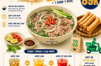 Thưởng Thức Combo Phở Hà Nội Chuẩn Vị Chỉ 89K Tại Nhà Hàng Hà Nội 1983