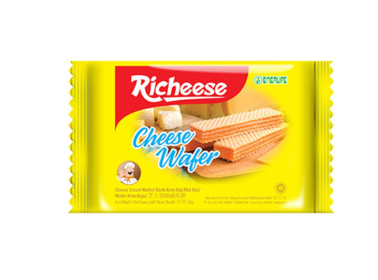 BÁNH KEM XỐP PHÔ MAI RICHEESE NABATI GÓI 52G - NK INDONESIA