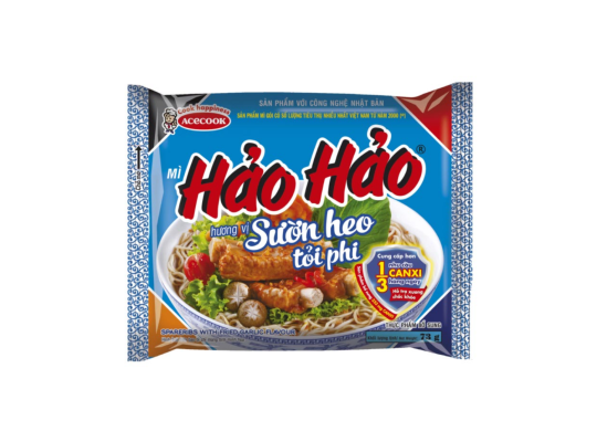 MÌ HẢO HẢO - SƯỜN HEO TỎI PHI 73G