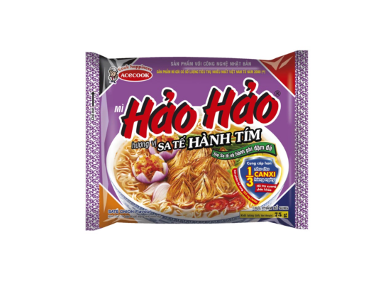 MÌ HẢO HẢO - SATẾ HÀNH TÍM 75G