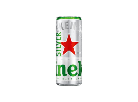 BIA LON HEINEKEN SILVER 4% 330ML