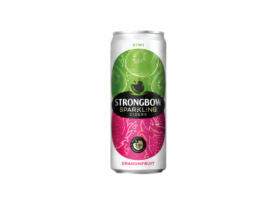 NƯỚC TÁO LÊN MEN STRONGBOW VỊ KIWI THANH LONG 330ML