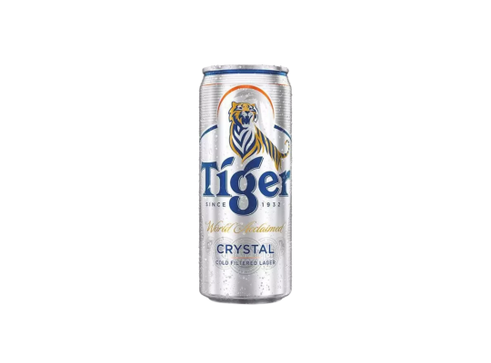 BIA LON TIGER CRYSTAL BẠC 4.6% 330ML