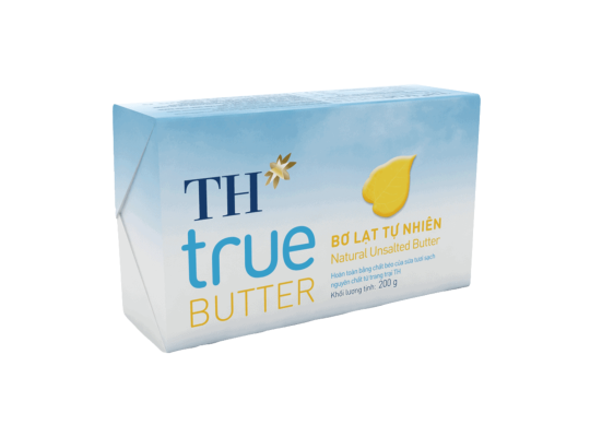 BƠ LẠT TỰ NHIÊN TH TRUE BUTTER 200G
