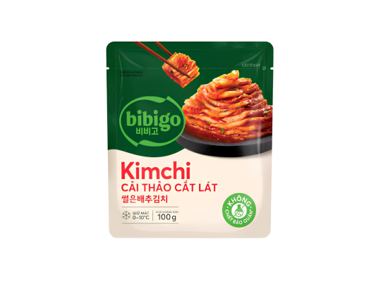 BIBIGO KIMCHI CẢI THẢO CẮT LÁT 100GR