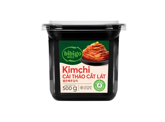 BIBIGO KIMCHI CẢI THẢO CẮT LÁT 500GR