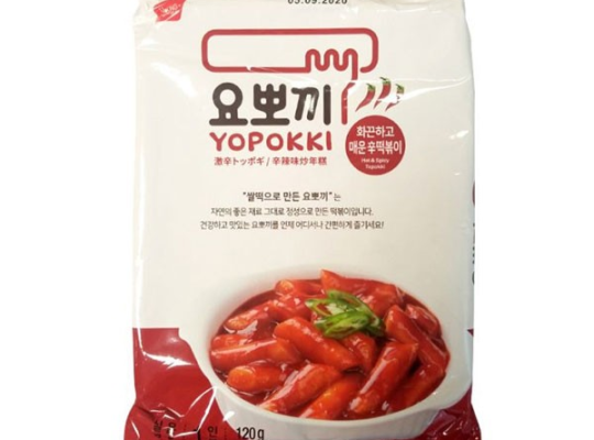 BÁNH GẠO TOPOKKI SIÊU CAY 120G - NK HÀN QUỐC