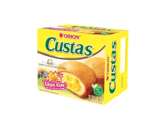BÁNH CUSTAS KEM TRỨNG 2P 47G