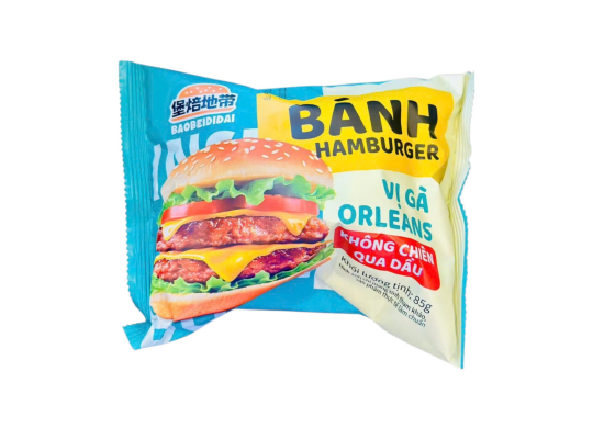 BÁNH HAMBURGER VỊ GÀ ORLEEN 85G