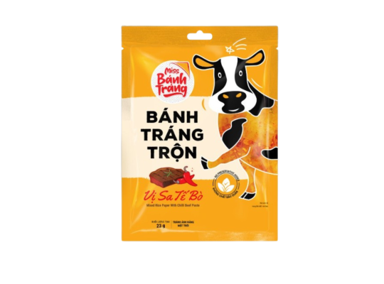 BÁNH TRÁNG TRỘN VỊ SA TẾ BÒ 23G