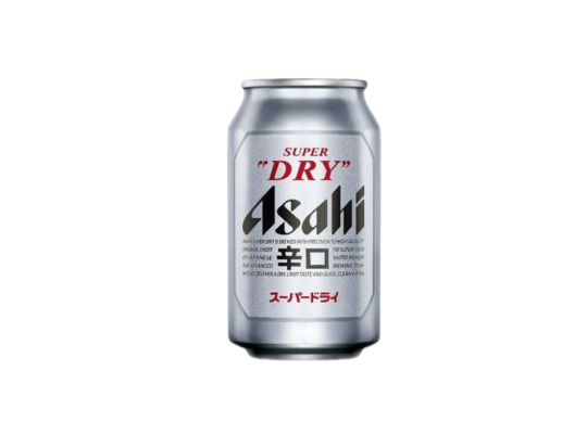 BIA ASAHI SUPER DRY LON 330ML - NK NHẬT BẢN