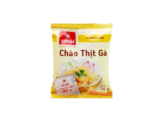 CHÁO THỊT GÀ VIFON CÓ THỊT THẬT 70GR