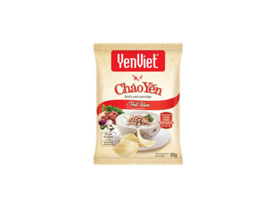 CHÁO YẾN VỊ THỊT BẰM 50G