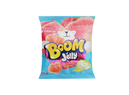 KẸO DẺO ĐÀO BOOM JELLY 25G -MGA