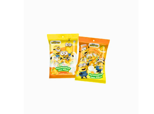 KẸO XỐP MARSHMALLOW NHÂN HƯƠNG XOÀI MINIONS 90G