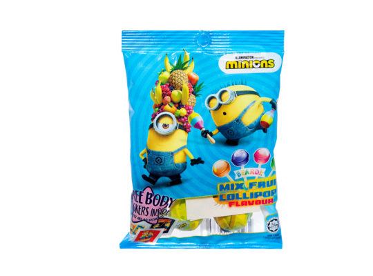 KẸO MÚT HƯƠNG TRÁI CÂY HỖN HỢP MINIONS  40G - NK MALAYSIA
