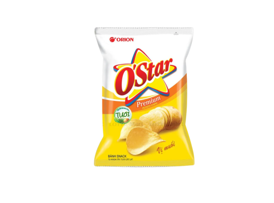 SNACK OSTAR VỊ KHOAI TÂY TỰ NHIÊN 63G