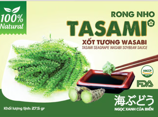 RONG NHO TASAMI XỐT TƯƠNG WASABI 137.5G