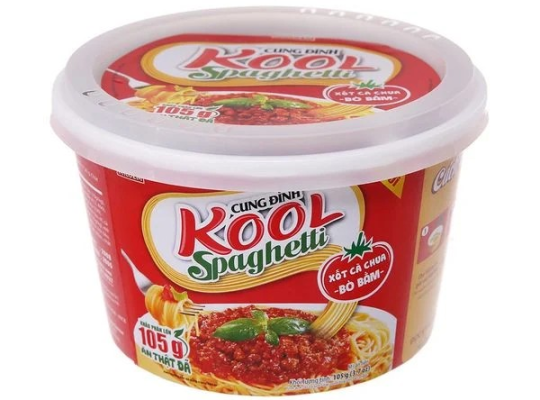 HỘP MÌ XỐT THỊT BÒ BẰM CÀ CHUA KOOL SPAGHETTI