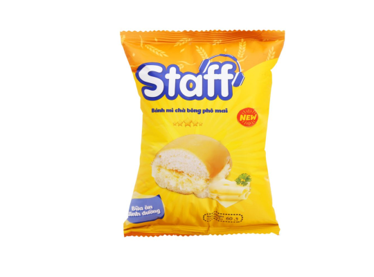 BÁNH MÌ STAFF PHÔ MAI CHÀ BÔNG 60G