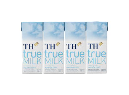 STTT NGUYÊN CHẤT TH TRUE MILK 4*180ML