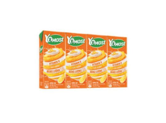SỮA CHUA UỐNG YOMOST CAM 4*170ML