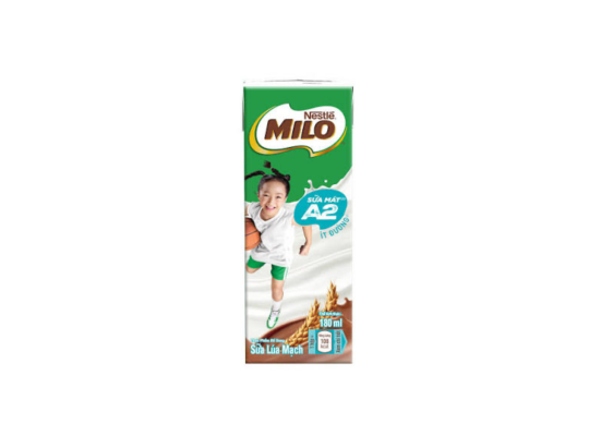 SỮA LÚA MẠCH MILO A2 180ML