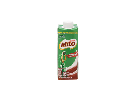 SỮA MILO UỐNG LIỀN NẮP VẶN 210ML