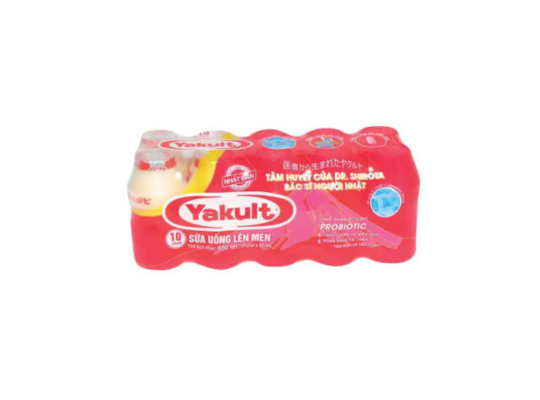 SỮA UỐNG LÊN MEN YAKULT (LỐC 10)