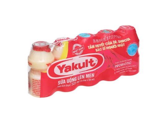 SỮA UỐNG LÊN MEN YAKULT (LỐC 5)