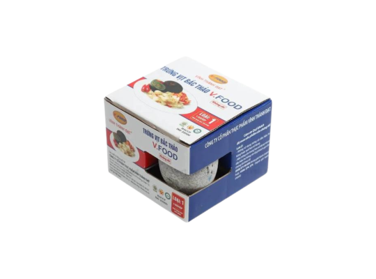 TRỨNG VỊT B.THẢO  HỘP 4 QUẢ