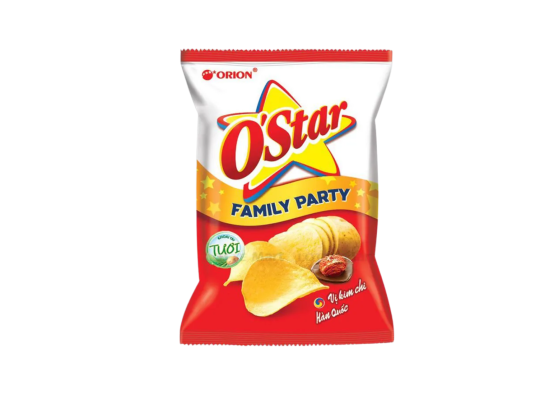 SNACK KHOAI TÂY VỊ KIM CHI OSTAR 105G