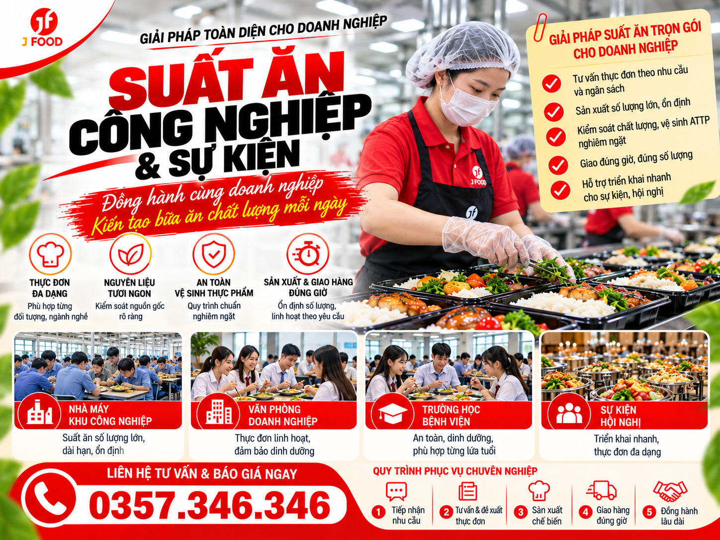 suất ăn công nghiệp